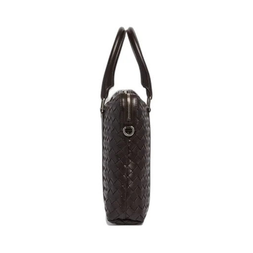 Small Intricciato Knitted Briefcase