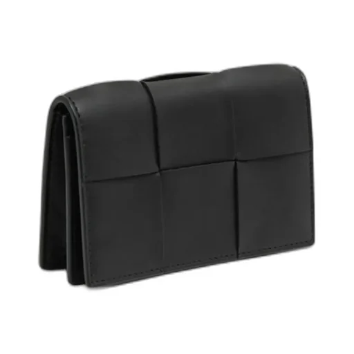 Intrecciato Button Wallet