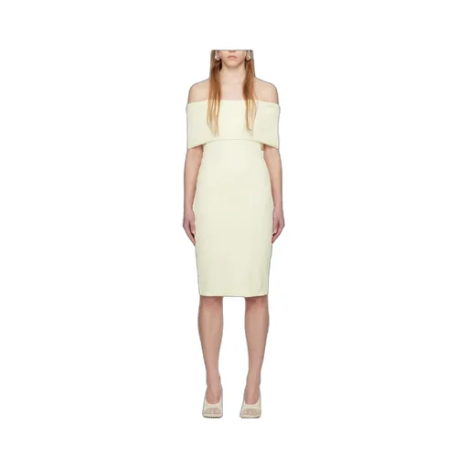 Off-The-Shoulder Fitted Dress