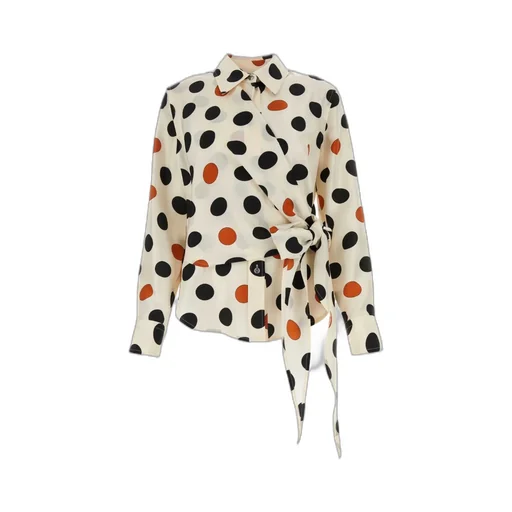 Polka Dot Printed Shirt