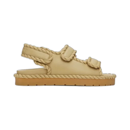 Logo Flat Sandals