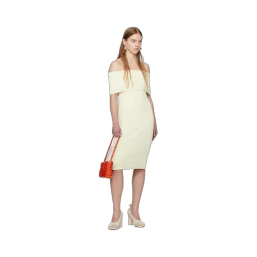 Off-The-Shoulder Fitted Dress