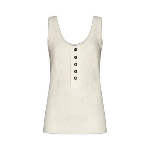 Sleeveless Rib Knit Top