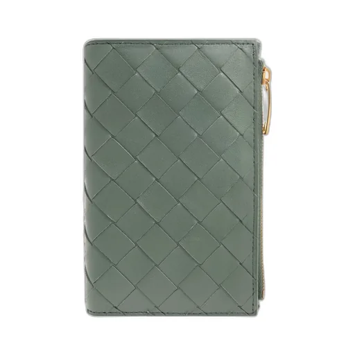 Intrecciato Leather Wallet