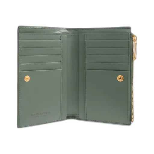 Intrecciato Leather Wallet