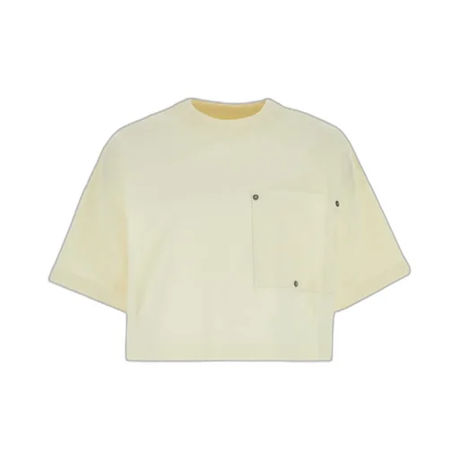 Cropped Crewneck T-Shirt