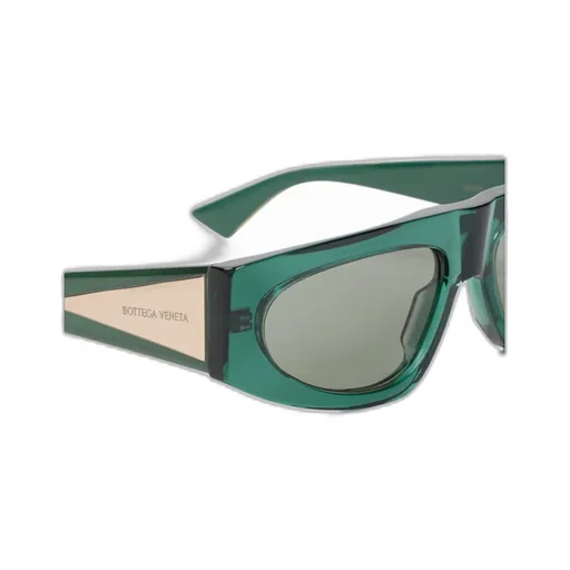 Translucent Oval-Frame Sunglasses
