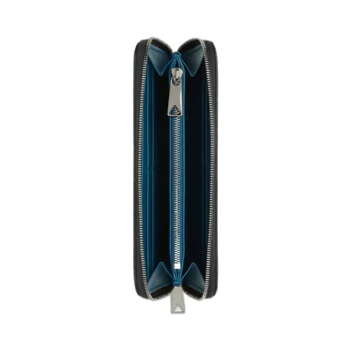 Intrecciato Woven Zipper Purse