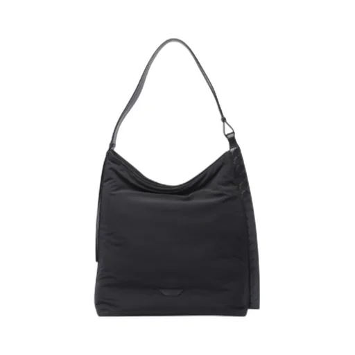 Logo Patch Shoulder Bag