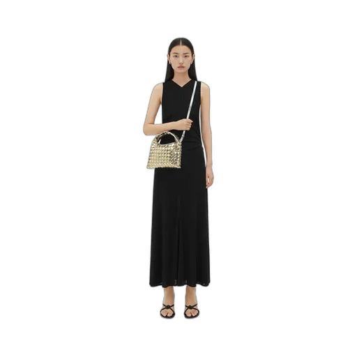 Mini Hop Woven Shoulder Bag
