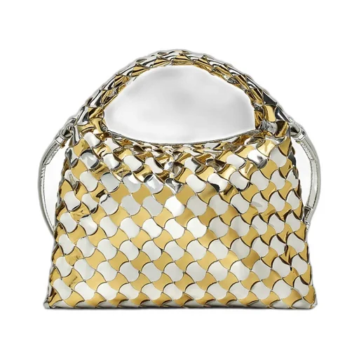 Mini Hop Woven Shoulder Bag