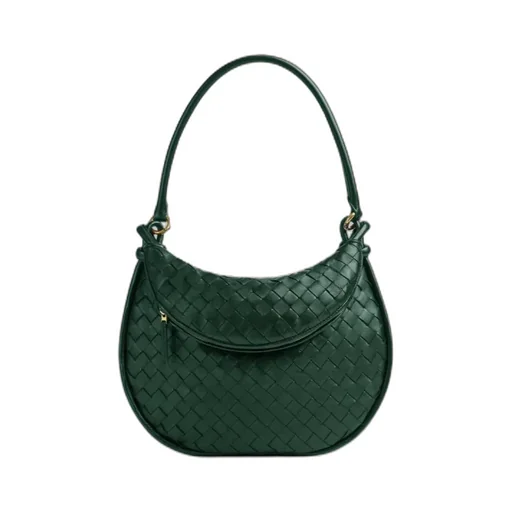 Medium Gemini Leather Shoulder Bag
