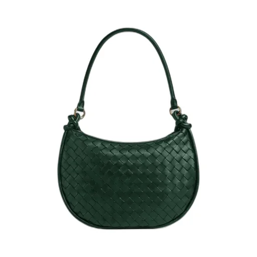 Medium Gemini Leather Shoulder Bag