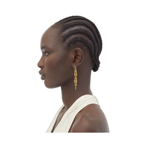Sardine Shaped Earrings