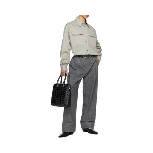 Zipper Woven Briefcase