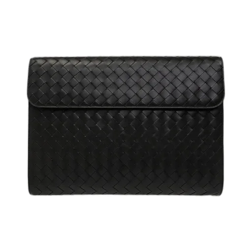 Intreciato Woven Envelope Storage Bag