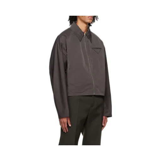 Long-Sleeved Zipper Casual Jacket