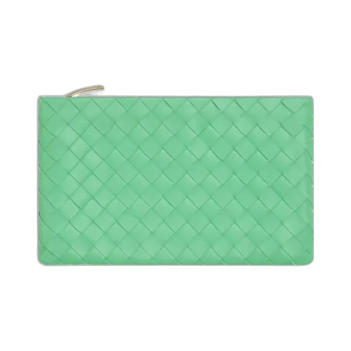 Small Intreciato Zipper Clutch