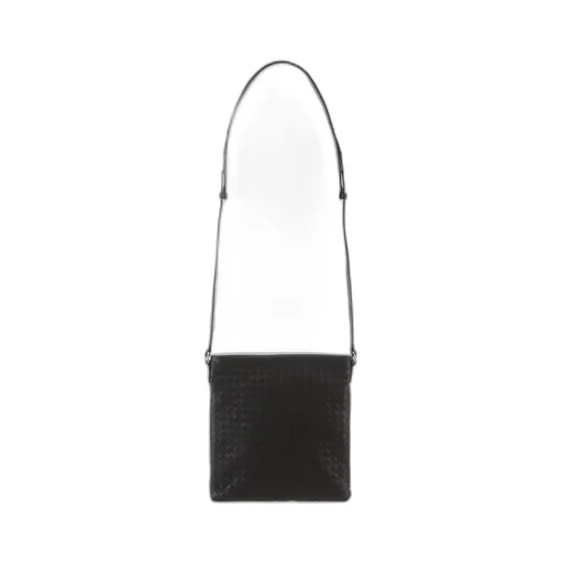 Woven Detail Cross-Body Bag