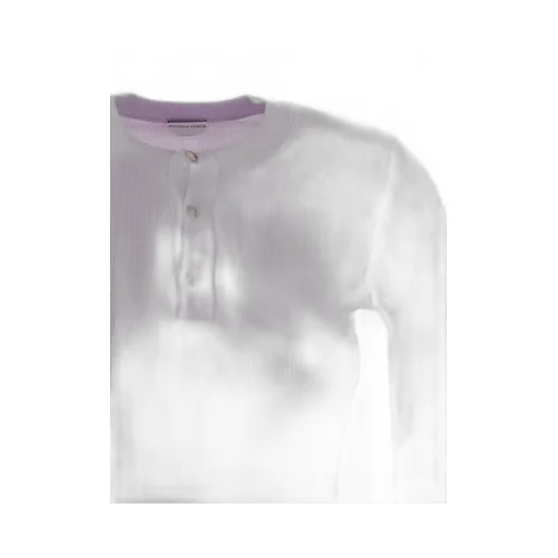 Button-Up Wool Jumper