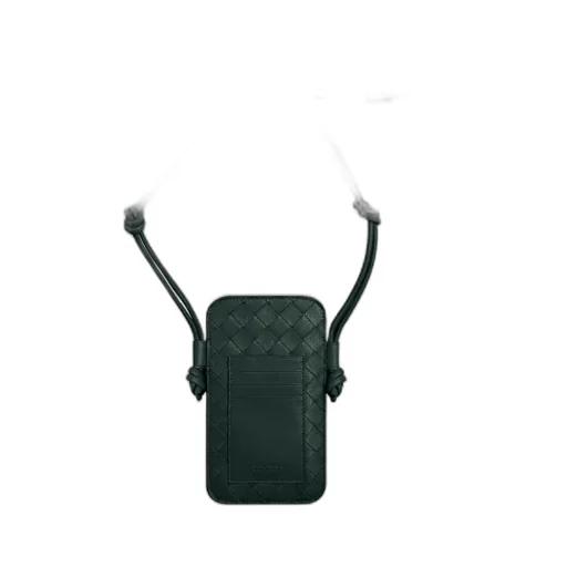 Intreciato Woven Mobile Phone Bag