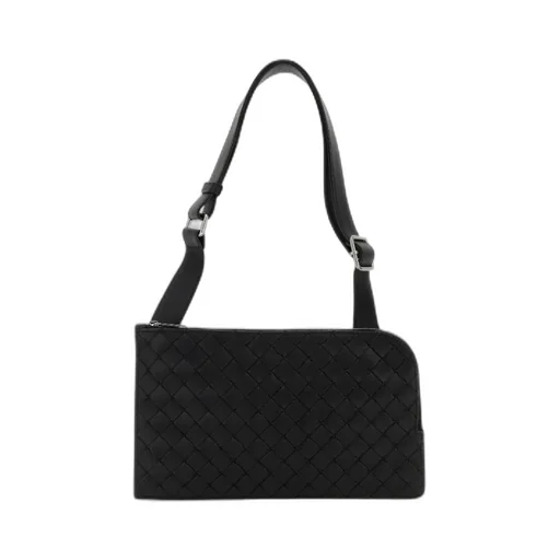Zippered Shoulder Bag