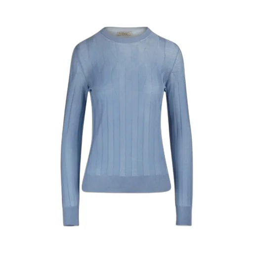 Long-Sleeved Round-Neck Sweater