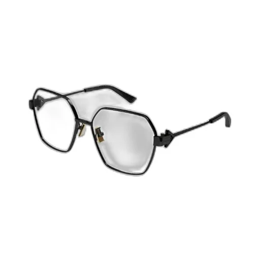 Geometric-Frame Logo Plaque Glasses
