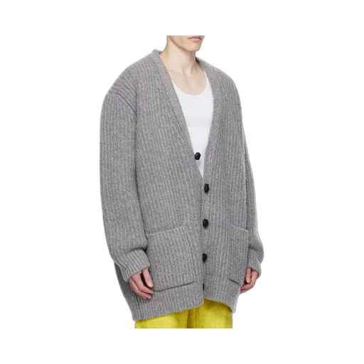 V-Neck Knitted Cardigan