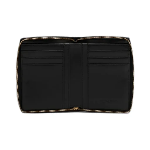 Checkered Zipper Purse