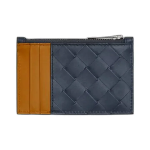 Intrecciato Zipped Card Case