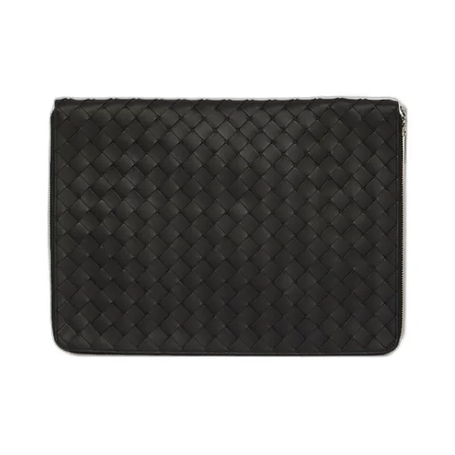 Intrecciato Leather Laptop Bag