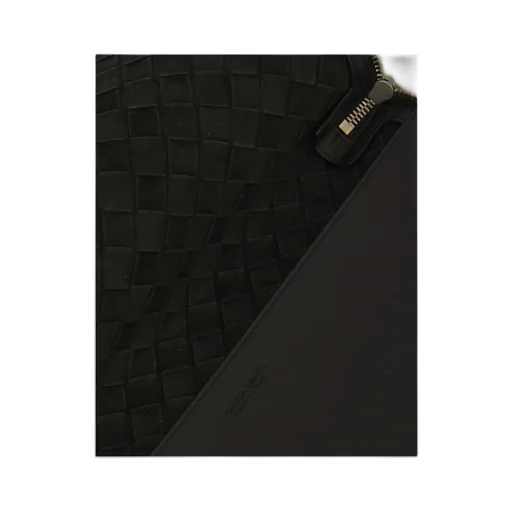Intrecciato Leather Laptop Bag