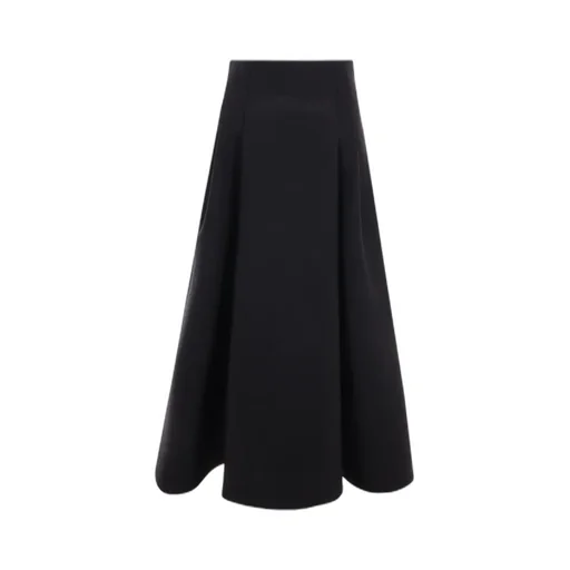 A-Line Midi Skirt