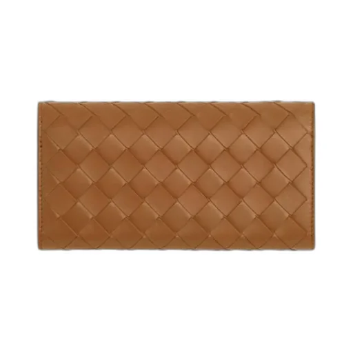 Intrecciato Large Flap Wallet