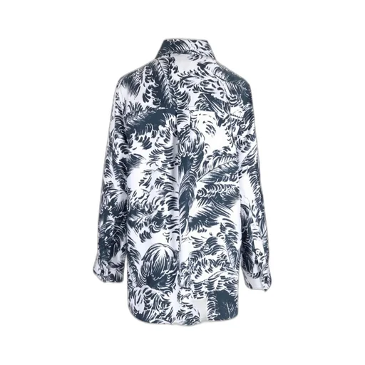 Feather Printed Buttoned Shirt