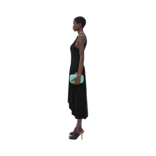 Knot Intrecciato Leather Clutch Bag