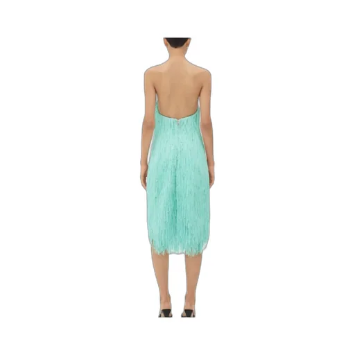 Fringed Midi Dress