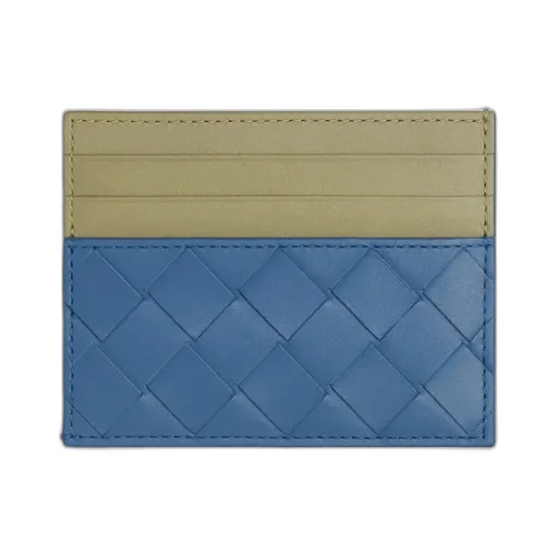 Intrecciato Leather Cardholder