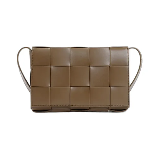 Cassette Woven Medium Shoulder Bag