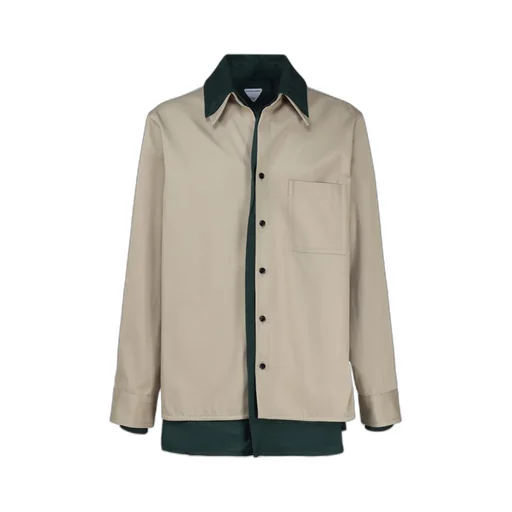 Relaxed Fit Twill Double Shirt