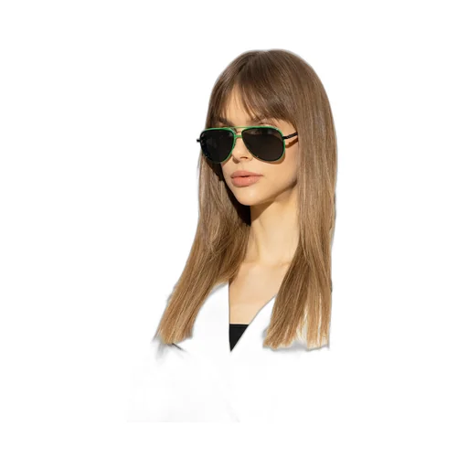 Rim Aviator Sunglasses