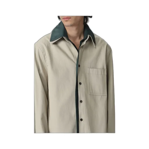 Relaxed Fit Twill Double Shirt