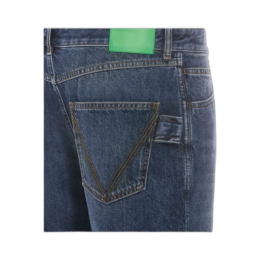 Logo Denim Shorts