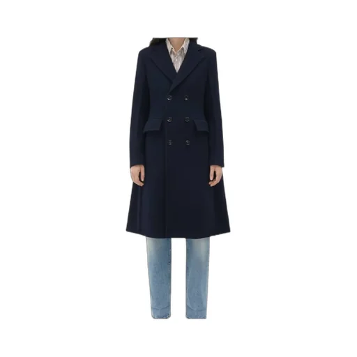 Double Breasted Cape Coat