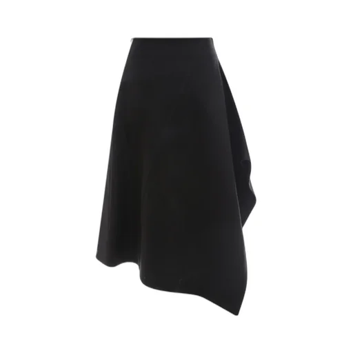 Asymmetric Midi Skirt