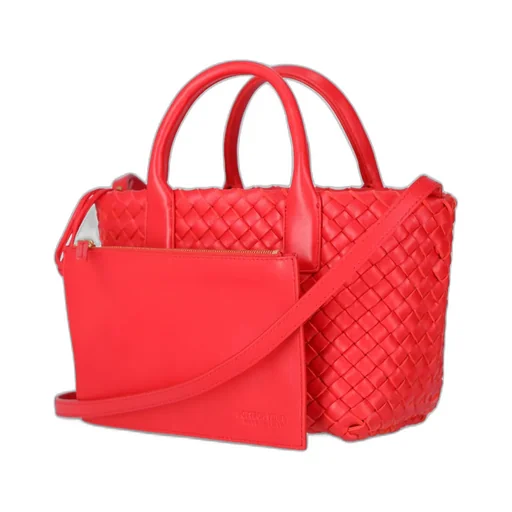 Mini Cabat Logo Knitted Shoulder Bag