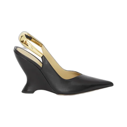 Pointed-Toe Slingback Pumps