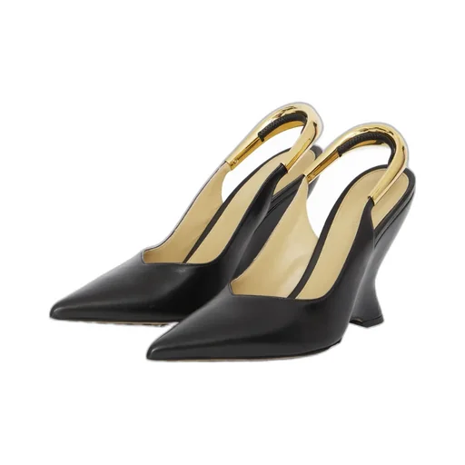 Pointed-Toe Slingback Pumps