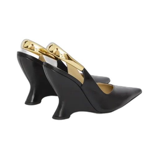 Pointed-Toe Slingback Pumps